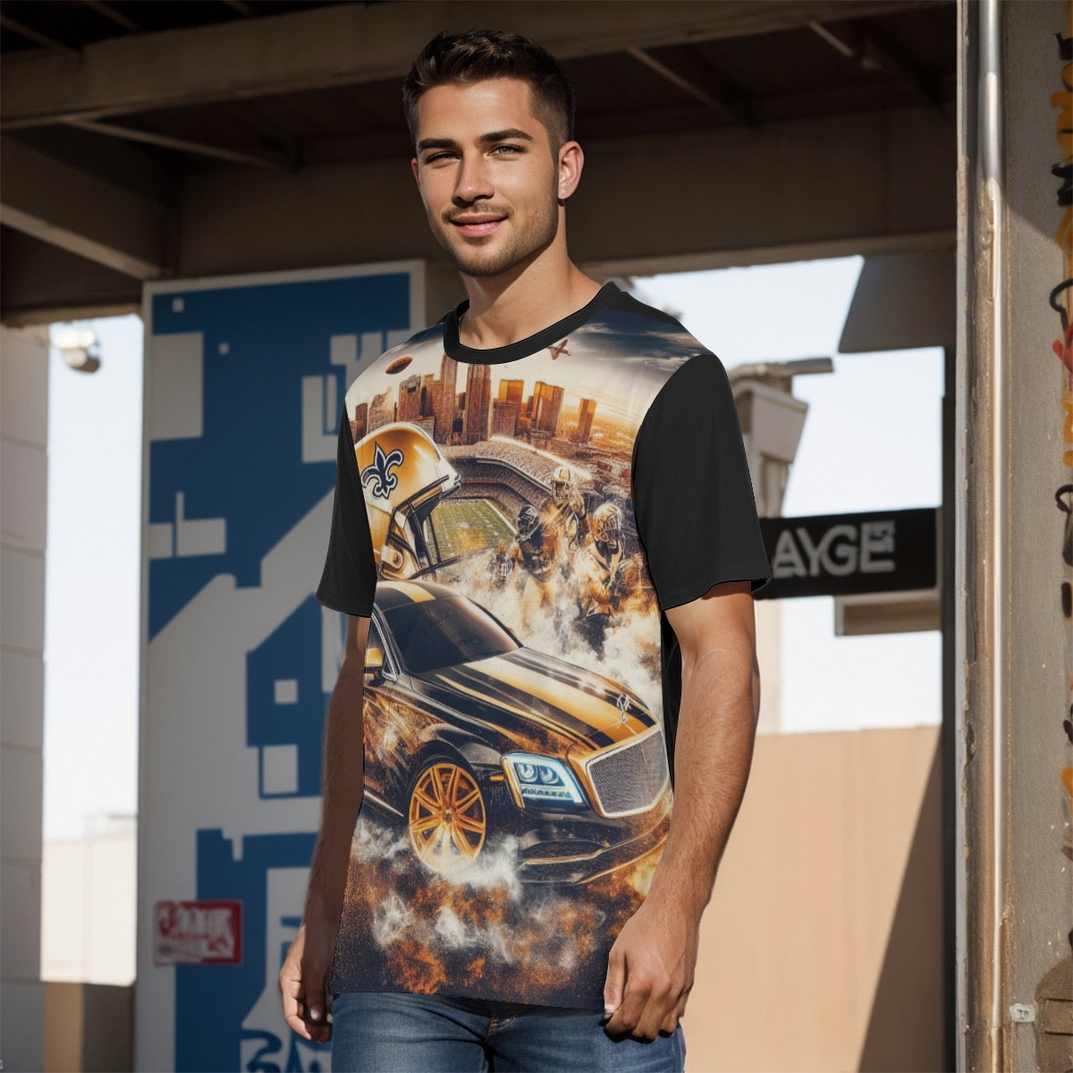 Saints All-Over Print Men 1